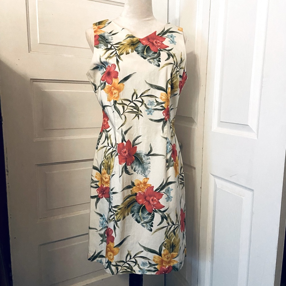 COPY - Caribbean Joe Sleeveless Dress, Large